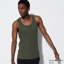 T-Shirts & Oberteile*UNIQLO Geripptes Dry Colour Unterhemd