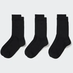 Socken, Strumpfhosen & Leggings*UNIQLO Gerippte Socken (3 Paar)