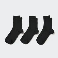 Socken, Strumpfhosen & Leggings*UNIQLO Gerippte Socken (3 Paar)