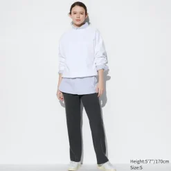Hosen, Leggings & Jogginghosen*UNIQLO Gerippte Strickhose (Maschinenwaschbar) Dunkelgrau