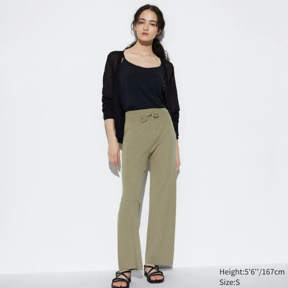 Loungewear & Pyjamas*UNIQLO Gerippte Strickhose (Maschinenwaschbar)