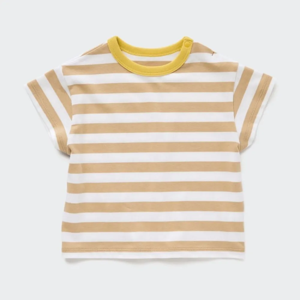 T-Shirts & Oberteile*UNIQLO Gestreiftes Dry T-Shirt