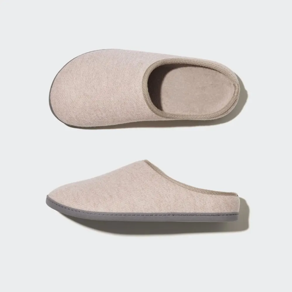 Loungewear & Pyjamas*UNIQLO Hausschuhe Mit Gummisohle Beige