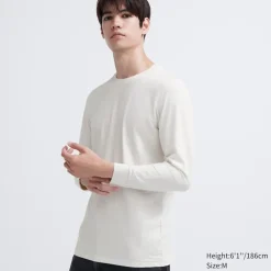 Loungewear & Pyjamas*UNIQLO Heattech Extra Warm Baumwoll Langarmshirt