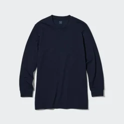 T-Shirts & Oberteile*UNIQLO Heattech Extra Warm Baumwoll Langarmshirt
