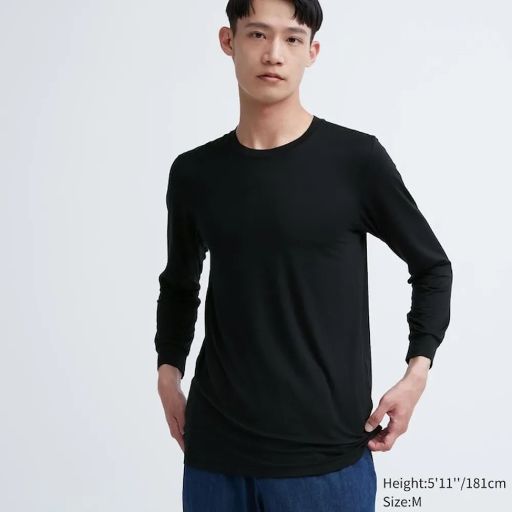 T-Shirts & Oberteile*UNIQLO Heattech Thermo Langarmshirt