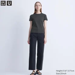 Jeans*UNIQLO High Waisted Colour Jeans (Straight Fit)