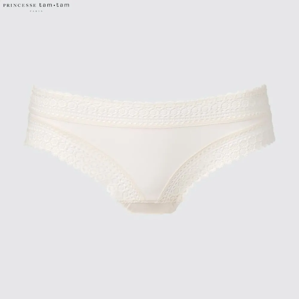 Bhs & Unterwäsche*UNIQLO Huftslip Grauweis