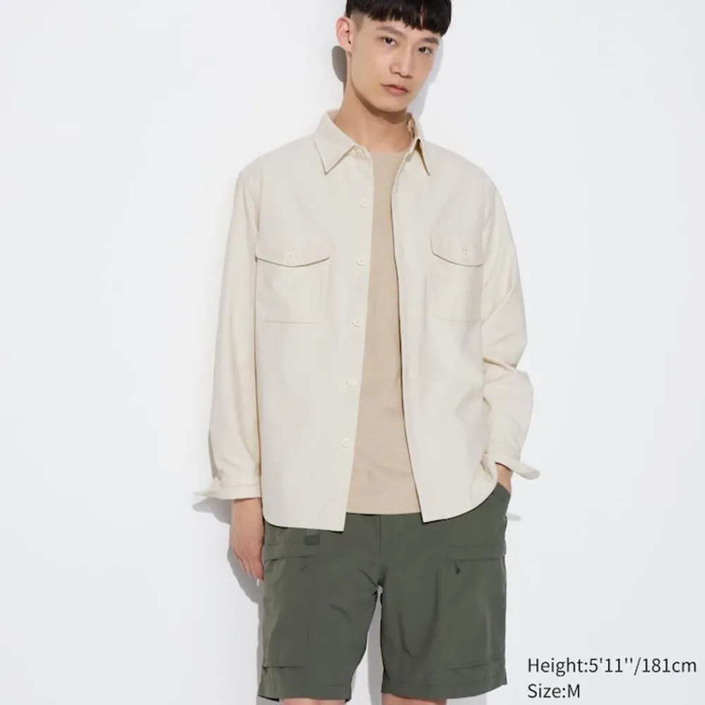 Mäntel, Jacken, Parka & Westen*UNIQLO Jersey Hemdjacke