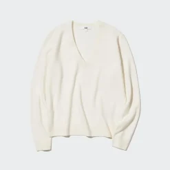 Pullover & Strickjacken*UNIQLO 100 % Kaschmir Pullover Mit V-Ausschnitt