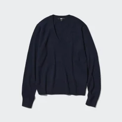 Pullover & Strickjacken*UNIQLO 100 % Kaschmir Pullover Mit V-Ausschnitt