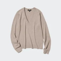 Pullover & Strickjacken*UNIQLO 100 % Kaschmir Pullover Mit V-Ausschnitt