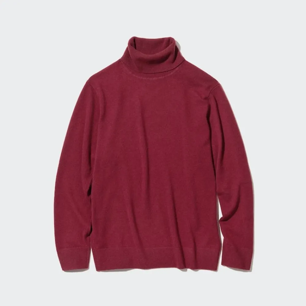 Pullover & Strickjacken*UNIQLO 100 % Kaschmir Rollkragenpullover