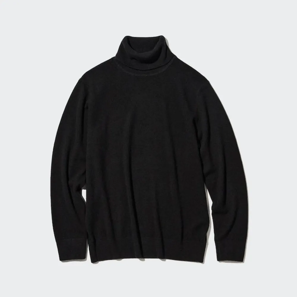 Pullover & Strickjacken*UNIQLO 100 % Kaschmir Rollkragenpullover
