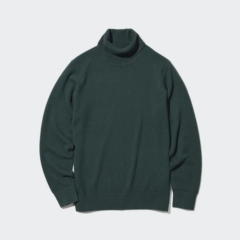 Pullover & Strickjacken*UNIQLO 100 % Kaschmir Rollkragenpullover