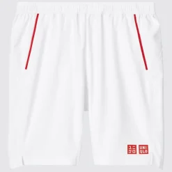 Hosen, Chinos & Jogginghosen*UNIQLO Kei Nishikori Dry Shorts Weis