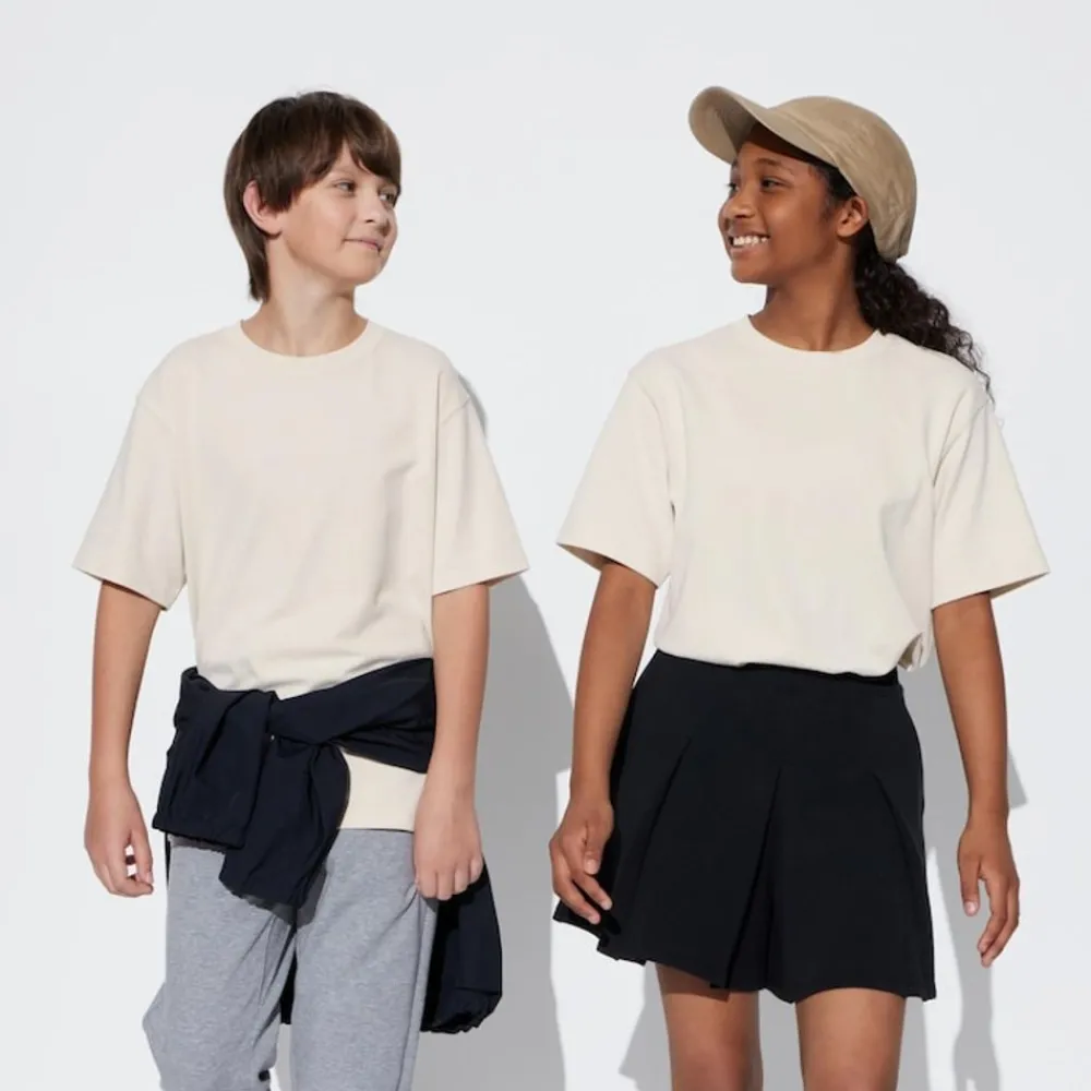 T-Shirts, Bh-Tops & Poloshirts*UNIQLO Kinder Airism Baumwolle T-Shirt