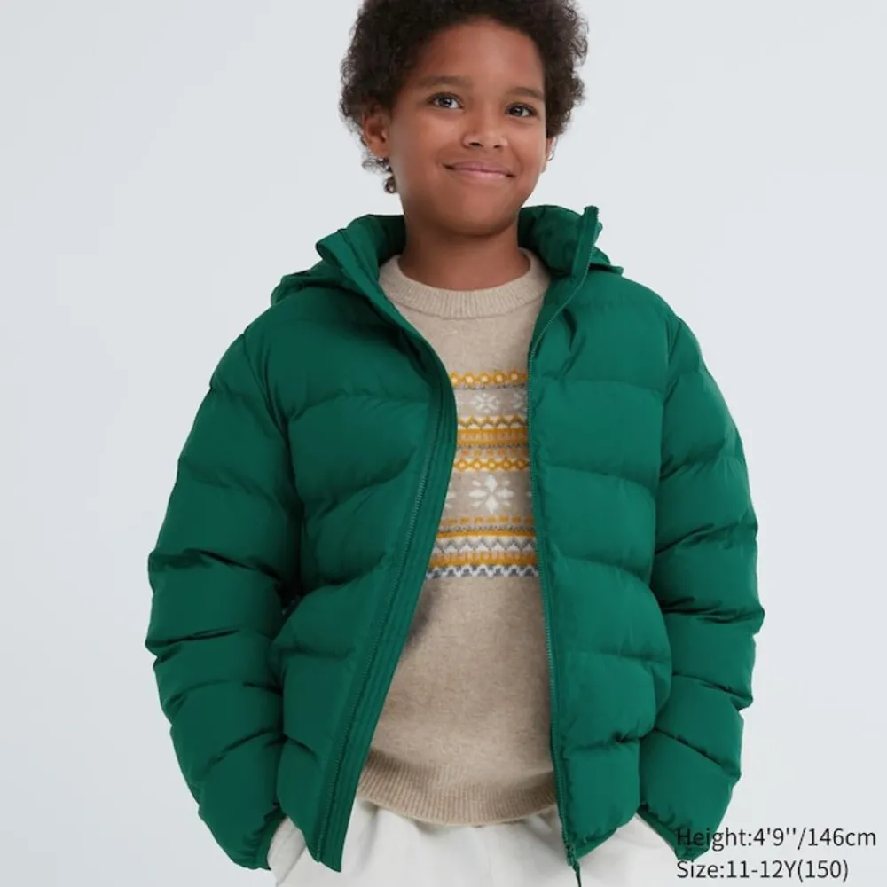 Mäntel, Jacken, Parka & Westen*UNIQLO Kinder Gefutterter Parka (Maschinenwaschbar, Wasserabweisend)