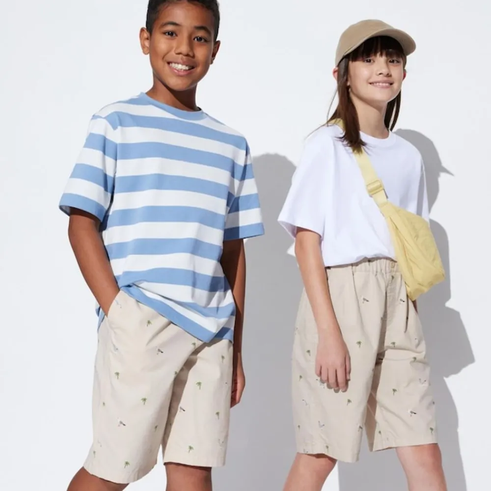 Röcke & Shorts*UNIQLO Kinder Gemusterte Easy Shorts