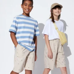 Hosen, Jogginghosen & Leggings*UNIQLO Kinder Gemusterte Easy Shorts