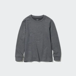T-Shirts, Bh-Tops & Poloshirts*UNIQLO Kinder Heattech Extra Warm Baumwolle Thermo Langarmshirt