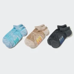 Socken, Strumpfhosen & Leggings*UNIQLO Kinder Mesh Kurzsocken (3Er-Set) Blau