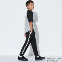 Sweatshirts*UNIQLO Kinder Sanfte Ultra Stretch Dry Jogginghose Schwarz