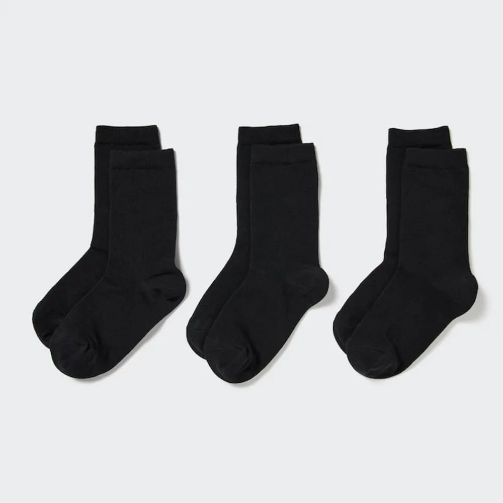 Socken, Strumpfhosen & Leggings*UNIQLO Kinder Socken (3 Paar)