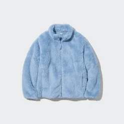 Sweatshirts*UNIQLO Kinder Teddyfleece Jacke