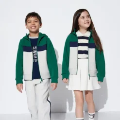 Sweatshirts*UNIQLO Kinder Ultra Stretch Dry Sweatjacke Mit Kapuze