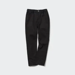 Hosen, Jogginghosen & Leggings*UNIQLO Kinder Ultra Stretch Soft Jeans Mit Reisverschluss Schwarz