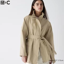 Mäntel, Jacken, Parka & Westen*UNIQLO Kurzer Oversized Worker Mäntel