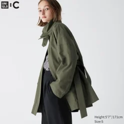 Mäntel, Jacken, Parka & Westen*UNIQLO Kurzer Oversized Worker Mäntel