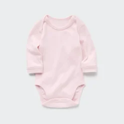Strampler & Bodys*UNIQLO Langarm Body (Lochmuster)