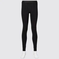 Unterwäsche*UNIQLO Lange Heattech Extra Warm Baumwolle Thermo Unterhose Schwarz