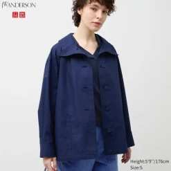 Mäntel, Jacken, Parka & Westen*UNIQLO Leichte Oversized Baumwolle Jacke