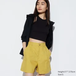 Shorts*UNIQLO Leinen Baumwolle Shorts