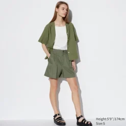 Shorts*UNIQLO Leinen Baumwolle Shorts