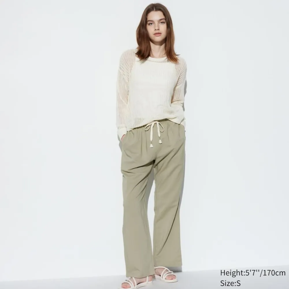 Hosen, Leggings & Jogginghosen*UNIQLO Leinenmix Easy Hose