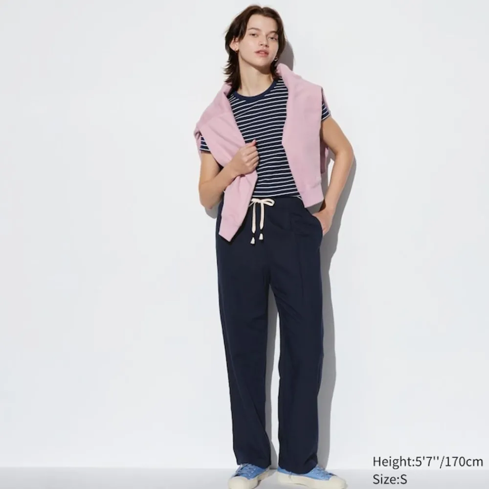Hosen, Leggings & Jogginghosen*UNIQLO Leinenmix Easy Hose