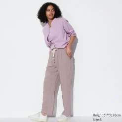 Hosen, Leggings & Jogginghosen*UNIQLO Leinenmix Easy Hose