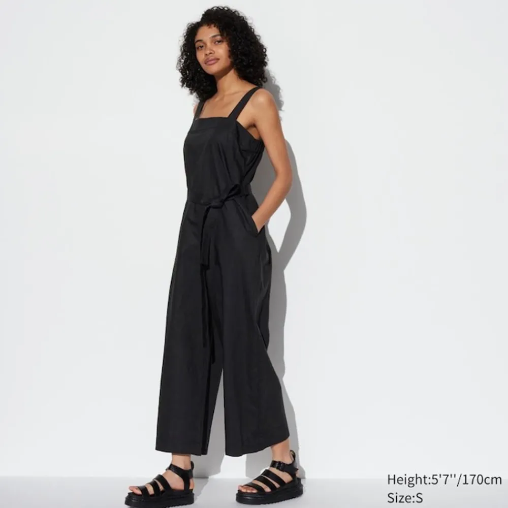 Kleider, Jumpsuits & Overalls*UNIQLO Leinenmix Jumpsuit