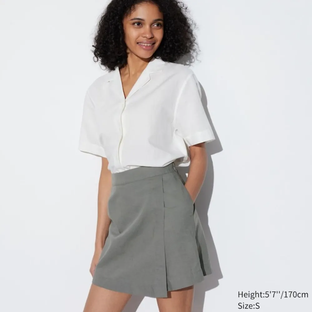 Röcke*UNIQLO Leinenmix Skort