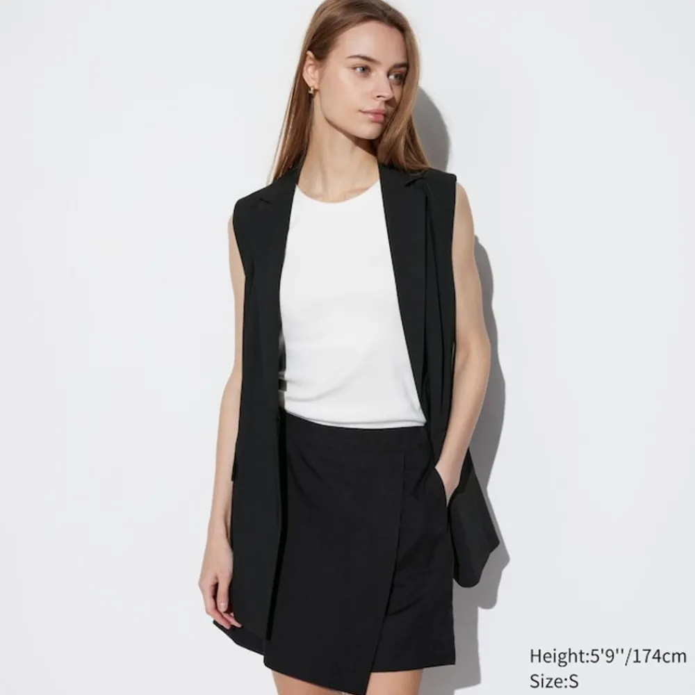 Röcke*UNIQLO Leinenmix Skort