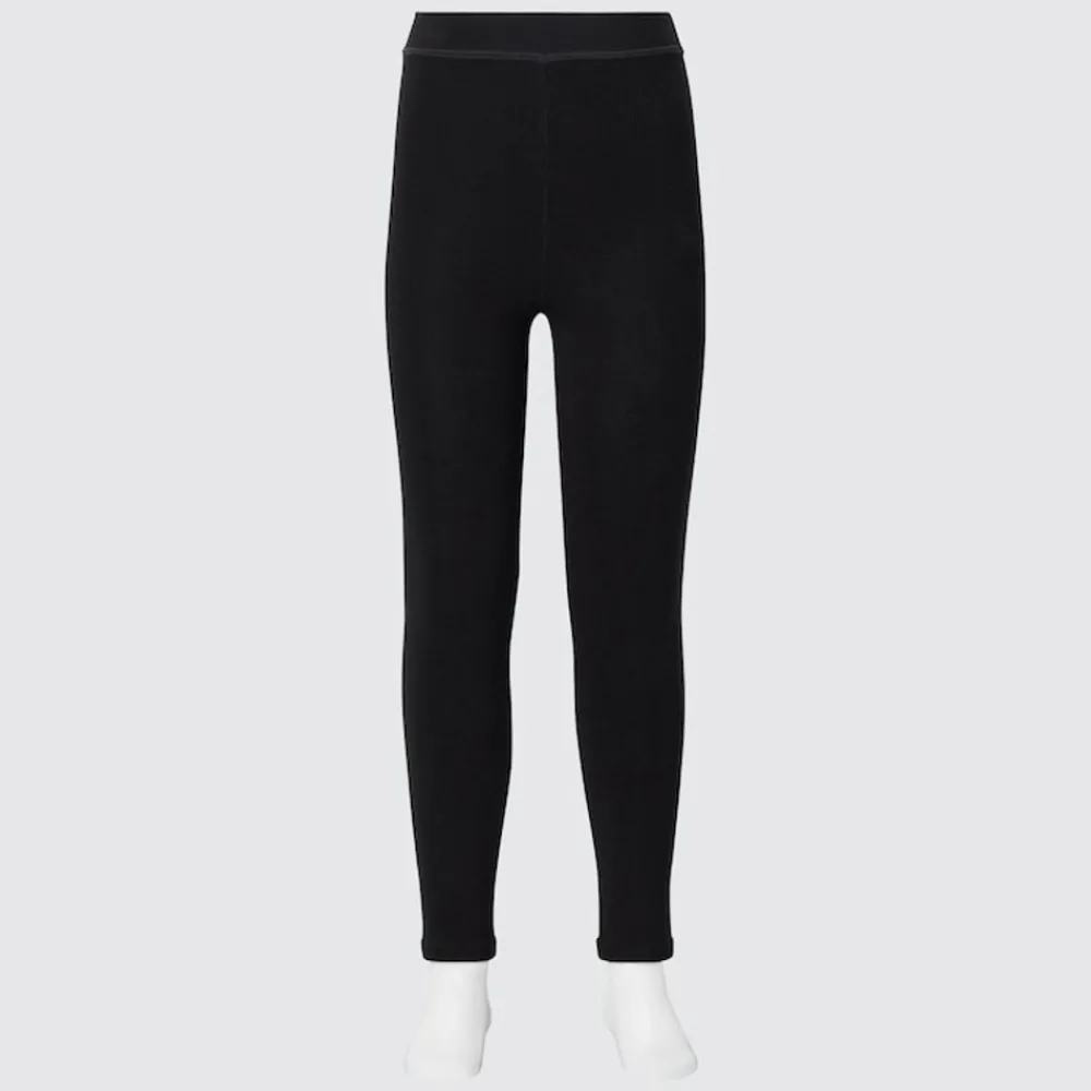 Socken, Strumpfhosen & Leggings*UNIQLO Madchen Gefutterte Heattech Extra Warm Thermo Leggings