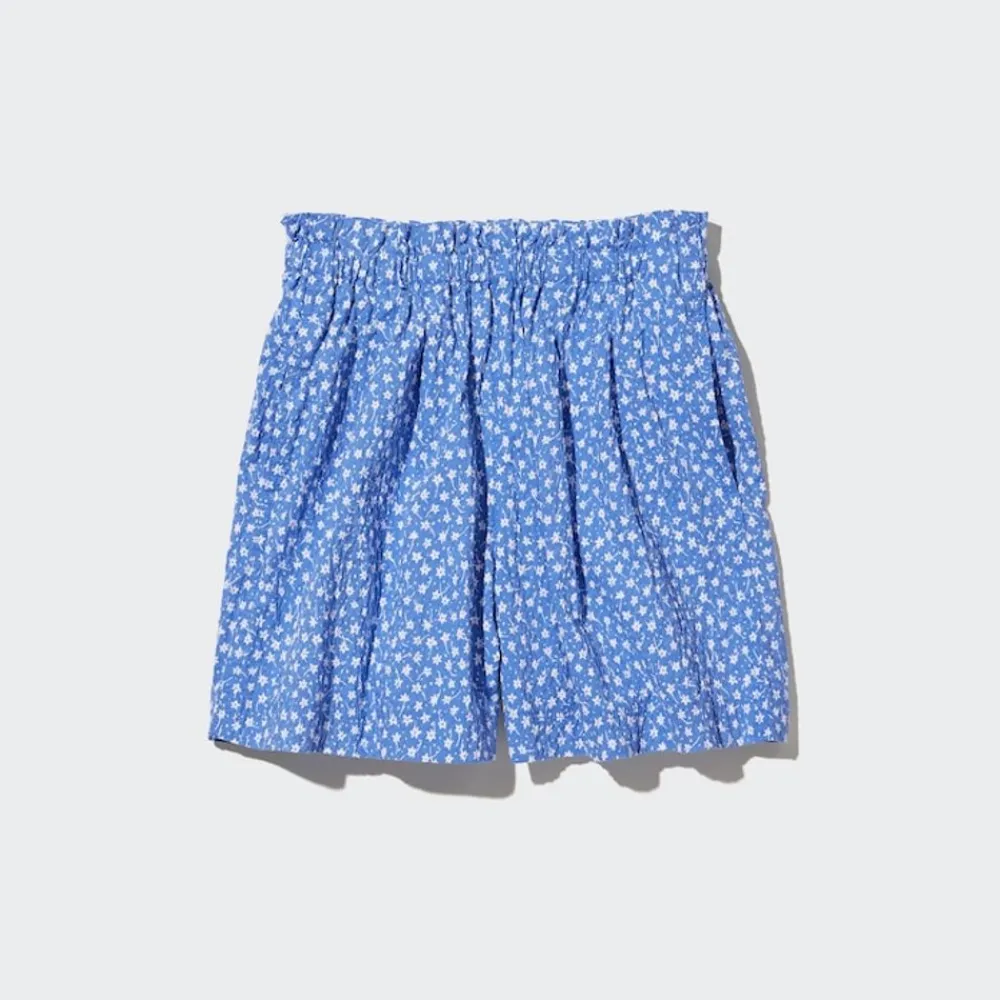 Röcke & Shorts*UNIQLO Madchen Gemusterte Seersucker Easy Shorts