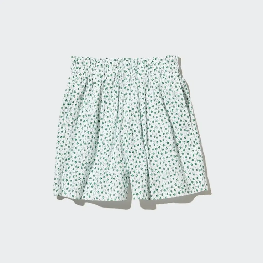Hosen, Jogginghosen & Leggings*UNIQLO Madchen Gemusterte Seersucker Easy Shorts