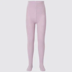 Socken, Strumpfhosen & Leggings*UNIQLO Madchen Heattech Thermo Strumpfhose Mit Glitzerfaden