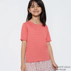 T-Shirts, Bh-Tops & Poloshirts*UNIQLO Madchen T-Shirt Mit Ruschen