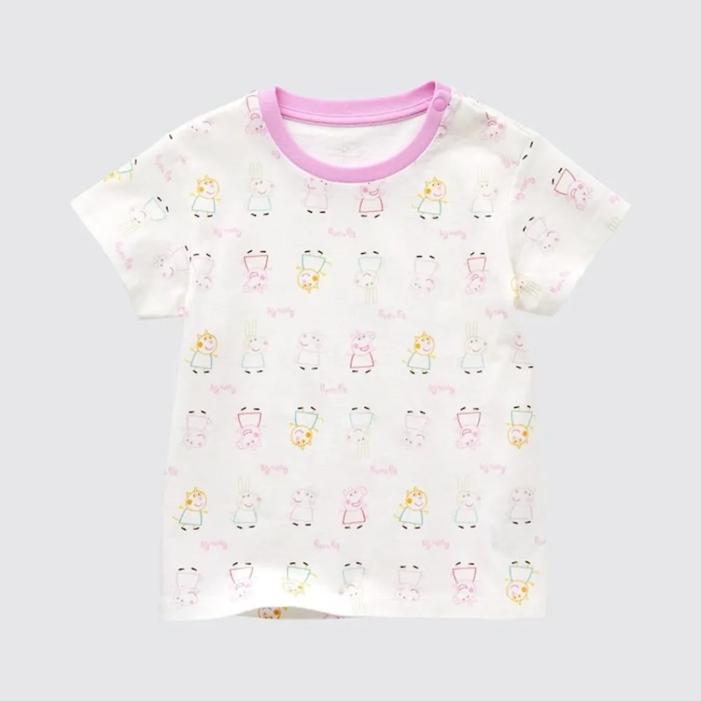 T-Shirts & Oberteile*UNIQLO My Special Friends Ut Bedrucktes T-Shirt Weis